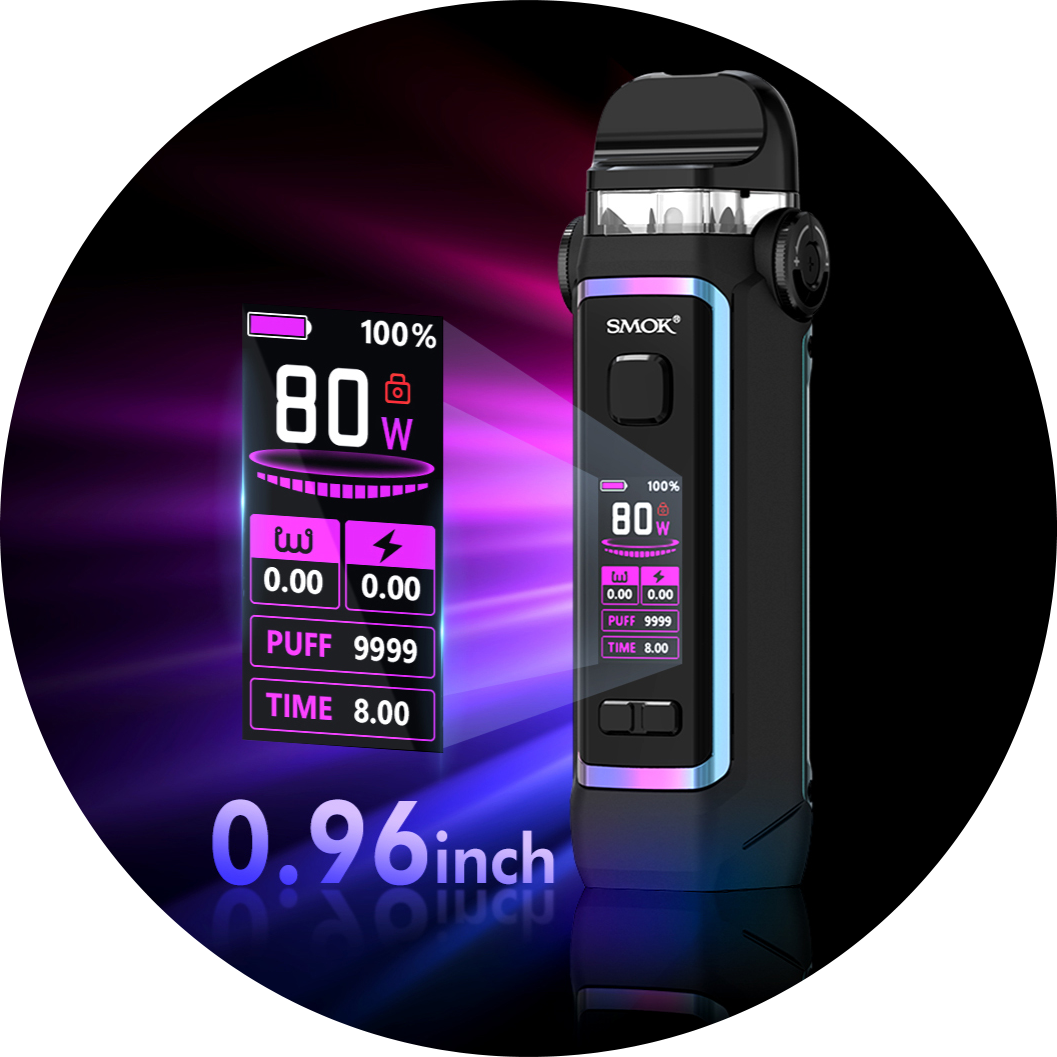 SMOK IPX 80 – displej